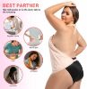 Picture of YEXIAOBOY Castor Oil Pack Wrap, Castor Oil Vest Pack with 2oz Organic Castor Oil Cold Pressed Glass Bottle