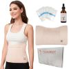 Picture of YEXIAOBOY Heated Castor Oil pack Wrap, Organic Cotton Electronic Heating Castor Oil Pack
